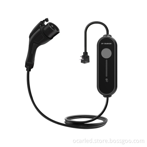 US Type1 EV Charger: Portable Household Energy Charging Station (16A/32A/40A)
